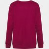 Sweats Anna Field Crew Neck With Pocket Rouge Femme | NTP-3054400